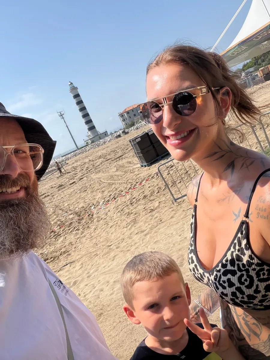 Strandtag am Leuchtturm